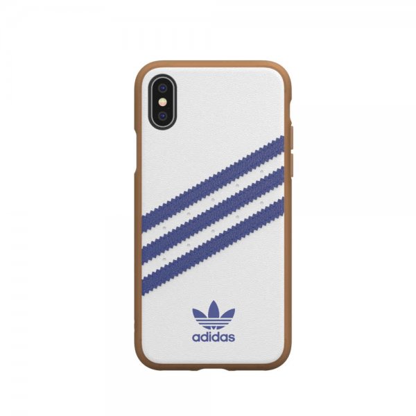 Adidas iPhone X/Xs Deksel OR Moulded Case PU SS20 HHvit Blå