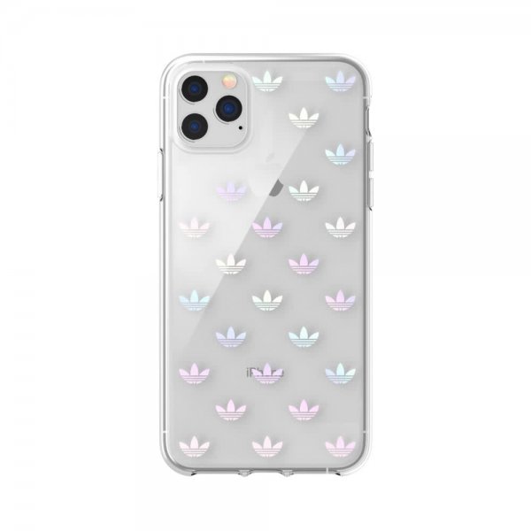 Adidas iPhone 11 Pro Deksel Snap Case ENTRY FW19 Transparent Sølv