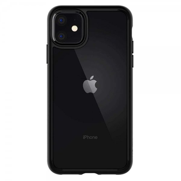 Spigen iPhone 11 Deksel Ultra Hybrid Matte Black