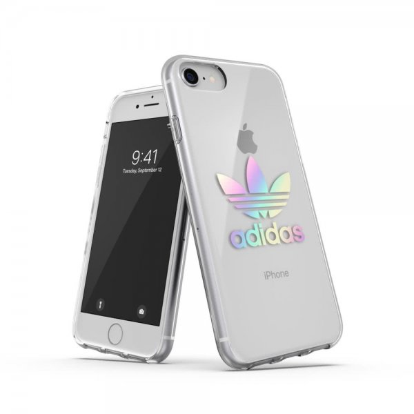 Adidas iPhone 6/6S/7/8/SE Deksel OR Clear Entry FW19 Holographic