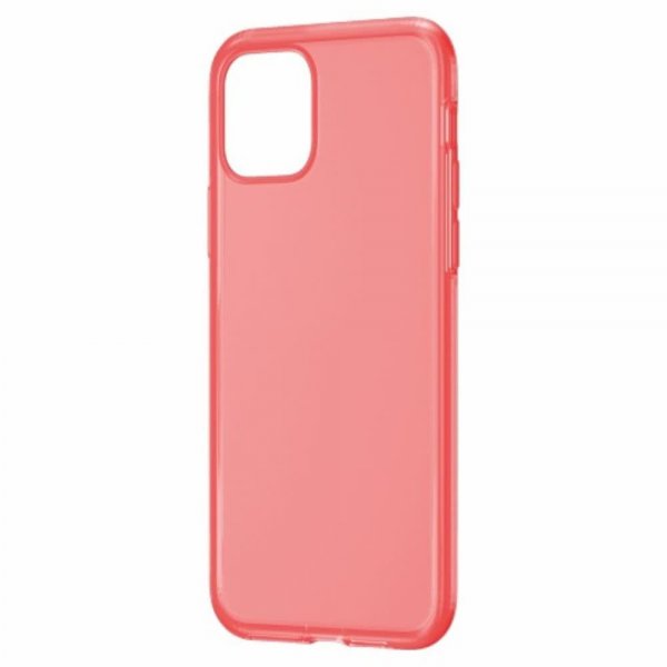 Baseus iPhone 11 Deksel Jelly Liquid Silica Gel Rosa