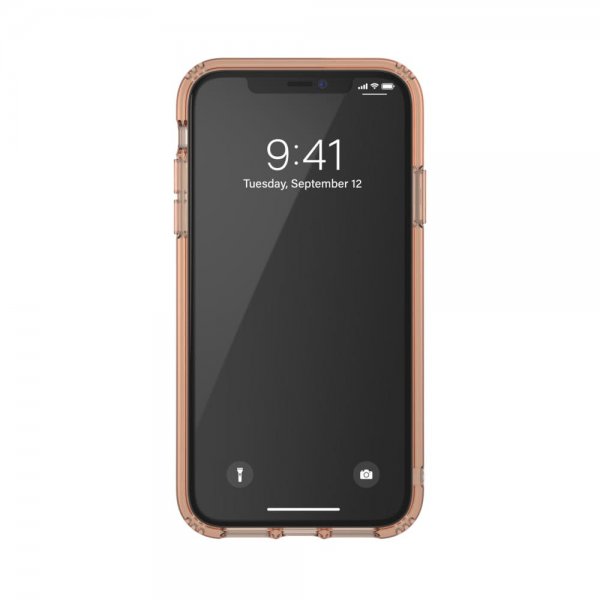 Adidas iPhone 11 Deksel OR Protective Clear Case FW19 Rose Gold