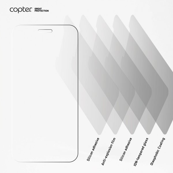 Copter Samsung Galaxy A20e Skjermbeskytter Exoglass Flat