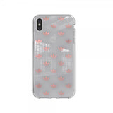 Adidas iPhone Xs Max Deksel OR Snap Case Entry SS20 Klar RoseGUll