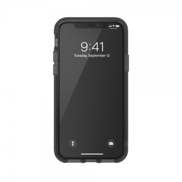 Adidas iPhone 11 Pro Deksel OR Protective Clear Case FW19 Smokey Black