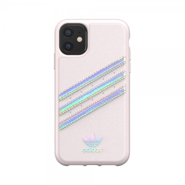 Adidas iPhone 11 Deksel OR Moulded Case FW19 Orchid Tint Holographic