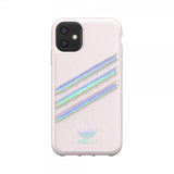 Adidas iPhone 11 Deksel OR Moulded Case FW19 Orchid Tint Holographic