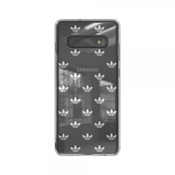 Adidas Samsung Galaxy S10 Plus Deksel OR Snap Case Entry SS20 Klar Sølv