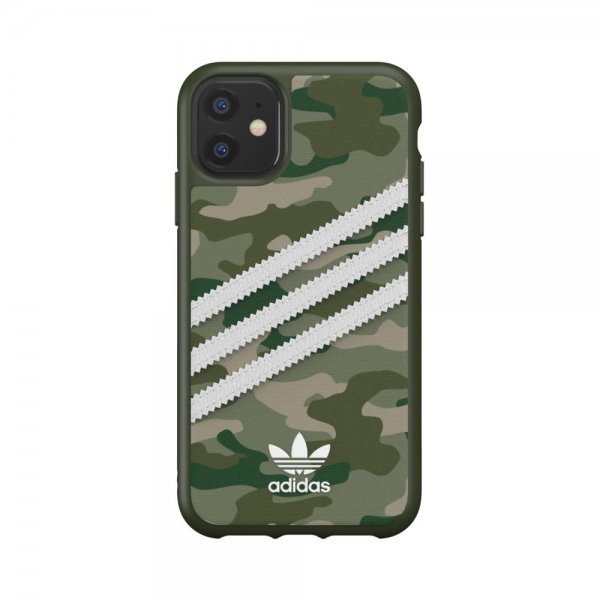 Adidas iPhone 11 Deksel OR Moulded Case Camo FW19 Raw Green