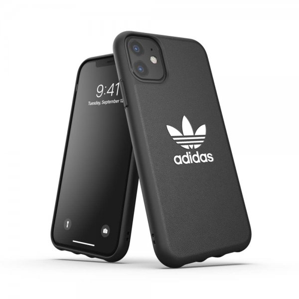 Adidas iPhone 11 Deksel OR Trefoil Snap Case FW19 Svart Hvit