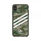 Adidas iPhone Xs Max Deksel OR Moulded Case Camo FW19 Raw Green