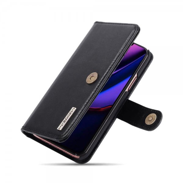 Dg.Ming iPhone 11 Pro Max Plånboksetui Löstagbart Deksel Kortlomme Svart