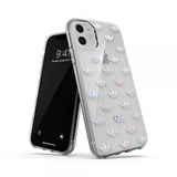 Adidas iPhone 11 Deksel Snap Case ENTRY FW19 Transparent Sølv
