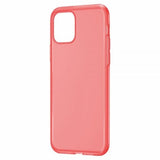 Baseus iPhone 11 Pro Max Deksel Jelly Liquid Silica Gel Rosa