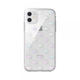 Adidas iPhone 11 Deksel Snap Case ENTRY FW19 Transparent Sølv