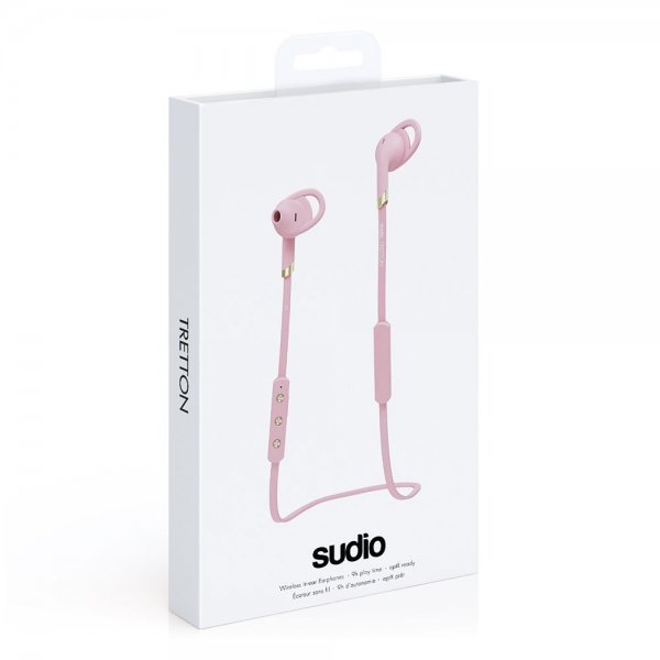 Sudio Tretton Trådløsa Hodetelefoner Sport Wing Tip In-Ear Rosa