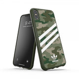 Adidas iPhone Xs Max Deksel OR Moulded Case Camo FW19 Raw Green