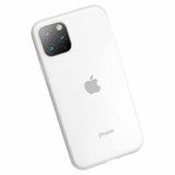 Baseus iPhone 11 Pro Max Deksel Jelly Liquid Silica Gel Hvit