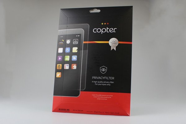 Copter iPad Pro 11 Skjermbeskytter Exoglass PrivacyFilter Curved