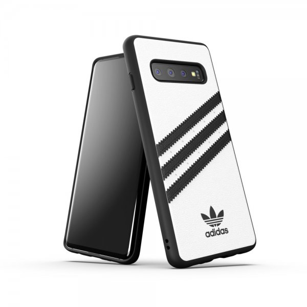 Adidas Samsung Galaxy S10 Deksel OR Moulded Case PU SS20 HHvit Svart