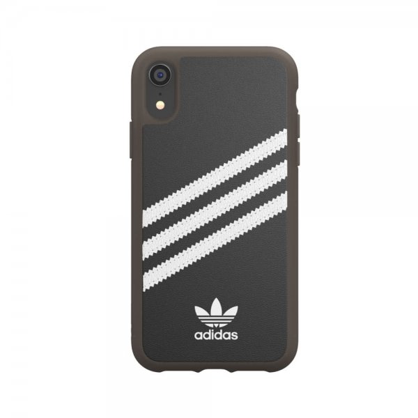 Adidas iPhone Xr Deksel OR 4 Stripes Snap Case PU SS20 Svart HHvit