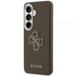 Guess Samsung Galaxy S26 Deksel 4G Logo Grained Brun