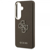 Guess Samsung Galaxy S26 Deksel 4G Logo Grained Brun