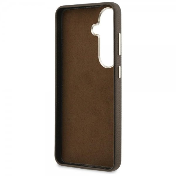 Guess Samsung Galaxy S26 Plus Deksel 4G Logo Grained Brun