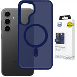 3mk Samsung Galaxy S25 Deksel Smoke MagCase Blå
