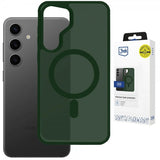 3mk Samsung Galaxy S25 Deksel Smoke MagCase Grønn