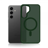 3mk Samsung Galaxy S25 Deksel Smoke MagCase Grønn