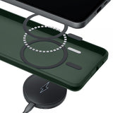 3mk Samsung Galaxy S25 Deksel Smoke MagCase Grønn