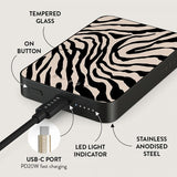 Burga Powerbank MagSafe 5000 mAh Imperial Metallgrå