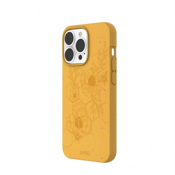 Pela iPhone 13 Pro Deksel Classic Honey Hive Edition