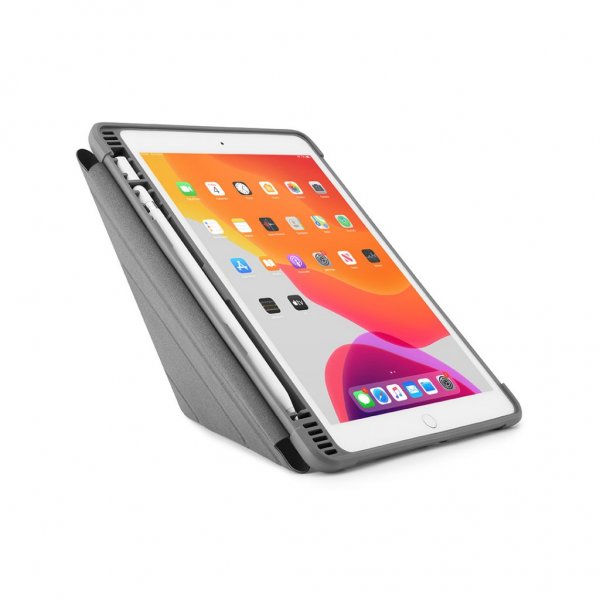 Pipetto iPad 10.2 (gen 7/8/9) Sak Origami Pencil Shield Svart