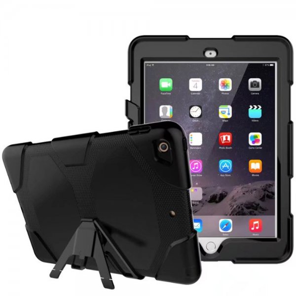 iPad 10.2 (gen 7/8/9) Deksel Heavy Duty Armor Svart