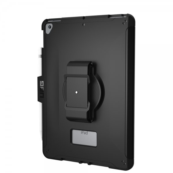 Urban Armor Gear (UAG) iPad 10.2 (gen 7/8/9) Deksel Scout Cover med Handgrepp Svart