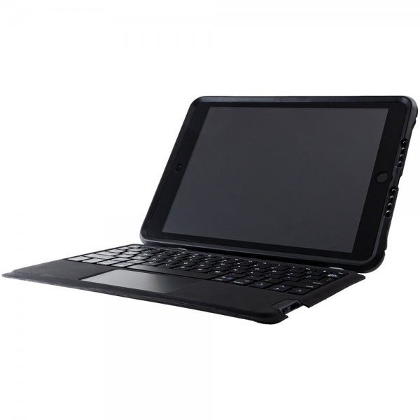 Otterbox iPad 10.2 (gen 7/8/9) Etui Innebygd Tastatur UnlimitED Keyboard Case Nordic Svart