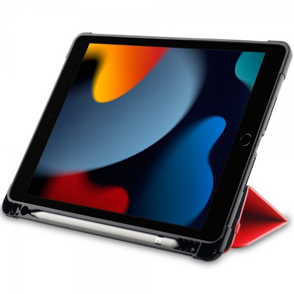 Otterbox iPad 10.2 (gen 7/8/9) Etui React Folio Rød