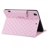 iPad 10.2 (gen 7/8/9) Etui Rombemønster Rosa