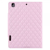 iPad 10.2 (gen 7/8/9) Etui Rombemønster Rosa