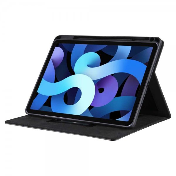 iPad 10.2 (gen 7/8/9) Etui Rombemønster Svart