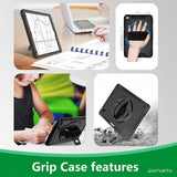 4smarts iPad 10.2 (gen 7/8/9) Deksel Rugged Case Grip Svart