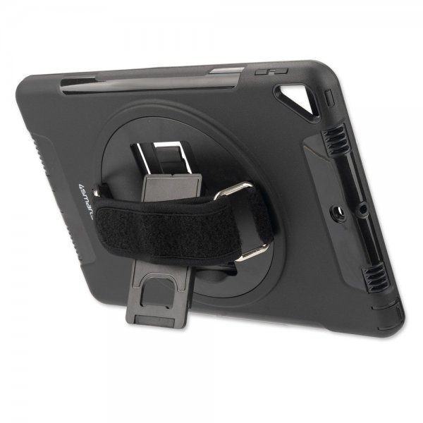 4smarts iPad 10.2 (gen 7/8/9) Deksel Rugged Case Grip Svart