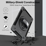 4smarts iPad 10.2 (gen 7/8/9) Deksel Rugged Case Grip Svart