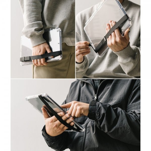 Ringke iPad 10.2 (gen 7/8/9) Deksel Fusion+ Strap Combo Lime Glow