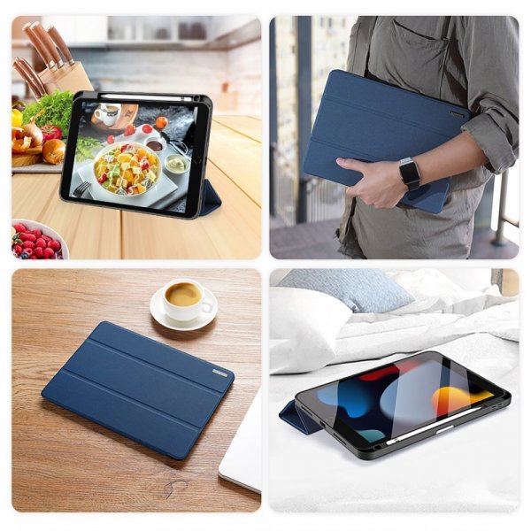 Dux Ducis iPad 10.9 (gen 10)/iPad 11 (A16) Etui Domo Series Blå