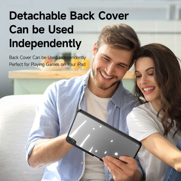Dux Ducis iPad 10.9 (gen 10)/iPad 11 (A16) Etui Magi Series Svart