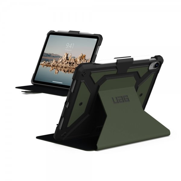 Urban Armor Gear (UAG) iPad 10.9 (gen 10)/iPad 11 (A16) Etui Metropolis SE Olive