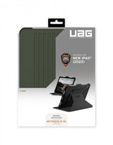 Urban Armor Gear (UAG) iPad 10.9 (gen 10)/iPad 11 (A16) Etui Metropolis SE Olive
